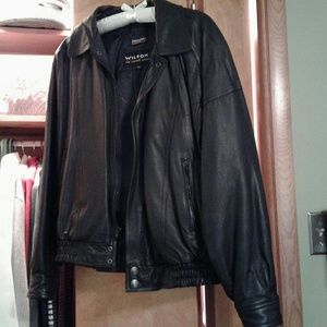 Genuine Wilson' Leather Coat